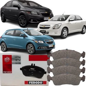 Pastilha Freio Dianteiro Cerâmica Para Gm Onix Cobalt Prisma