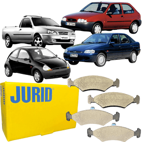 Pastilha Freio Dianteiro Jurid Courier Fiesta Ka Escort 