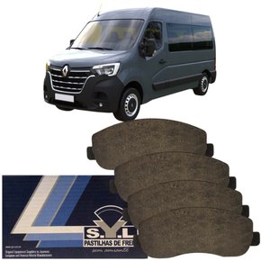 Pastilha Freio Dianteiro Syl Renault Master 2.3 2013 A 2023