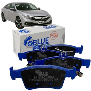 Pastilha Freio Traseira Cerâmica Blue Friction Civic 17 A 21