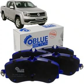 Pastilha Freio Traseira De Cerâmica Blue Friction Vw Amarok