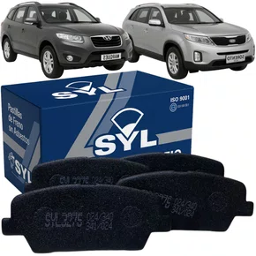 Pastilha Freio Traseira Syl Para Santa Fé Sorento E Mohave