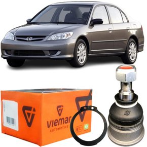 Pivô De Suspensão Inferior Honda Civic 1.6 E 1.7 2001 A 2006