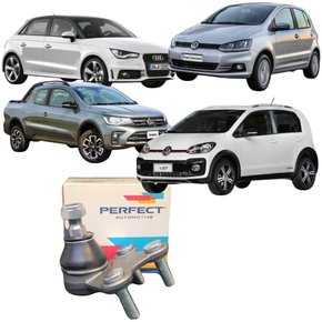Pivô De Suspensão Perfect Para Gol Fox Voyage Saveiro Jeep