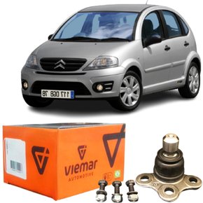 Pivô De Suspensão Viemar Citroen C3 1.4 E 1.6 2002 A 2012