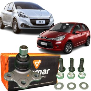 Pivô De Suspensão Viemar Para Citroen C3 E Peugeot 208 13/21