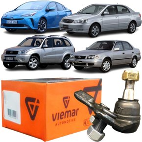 Pivô De Suspensão Viemar Toyota Corolla Fielder Rav4 Prius
