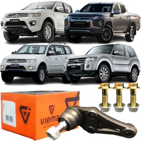 Pivô Inferior Viemar Mitsubish L200 Triton Pajero Dakar Full