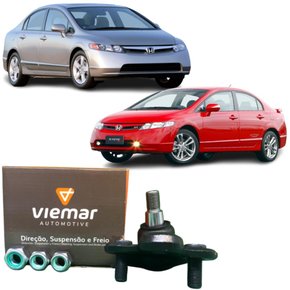 Pivo Suspensao Esquerdo Viemar Honda New Civic 2006 A 2011