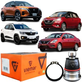 Pivô Suspensão Viemar Renault Kwid Nissan March Versa Kicks