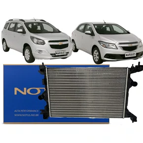 Radiador Agua Notus Original Para Onix Cobalt Spin E Prisma