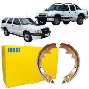 Sapata De Freio Traseiro Jurid Para Blazer / S10 1995 A 2011