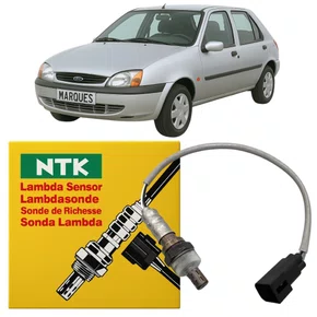 Sonda Lambda Original Ntk Para Fiesta E Courier 1.4 Zetec