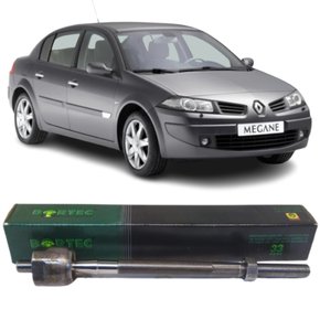 Terminal Barra Axial Bortec Para Renaut Megane 1999 A 2006