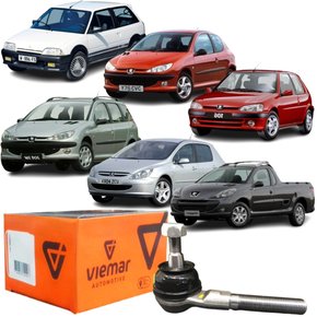 Terminal De Direção Esquerdo Original Viemar Citroen Peugeot