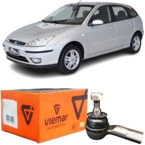Terminal De Direção Esquerdo Viemar Ford Focus 2006 A 2009