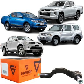 Terminal De Direção Esquerdo Viemar L200 Triton Pajero Full