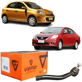 Terminal De Direção Esquerdo Viemar Nissan March E Versa