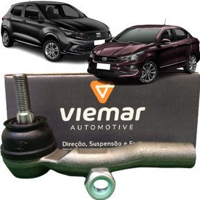 Terminal De Direção Lado Esquerdo Viemar Fiat Argo E Cronos