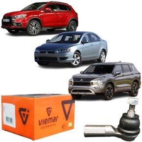 Terminal De Direção Viemar Mitsubishi Asx Lancer Outlander
