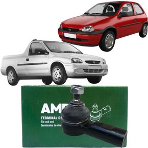 Terminal Direção Ampri Para Chevrolet Corsa E Corsa Pick Up