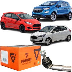 Terminal Direção Direito Viemar Ford New Ecosport Fiesta Ka