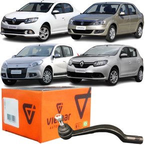 Terminal de direção Viemar Renaut Logan e Sandero