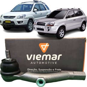Terminal Direção Esquerdo Viemar Hyundai Tucson Kia Sportage