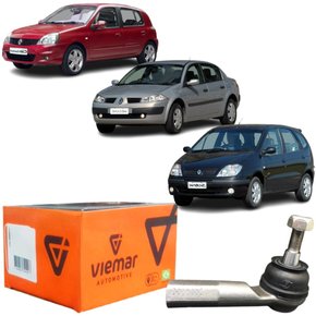 Terminal Direção Esquerdo Viemar Clio Megane Scenic Symbol