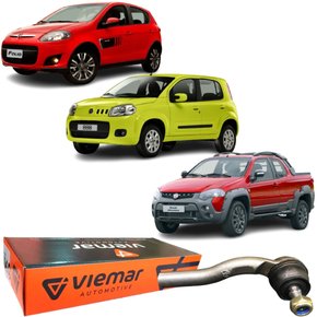 Terminal Direção Esquerdo Viemar Palio Siena Strada Uno C/dh 2010 a 2020