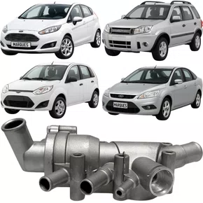 VALVULA TERMOSTATICA COMPLETA ( ELETRICA ) CARCACA METAL