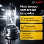 2 Lâmpadas Farol Baixo E Alto H4 Bosch Halogena 12v