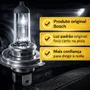 2 Lâmpadas Farol Baixo E Alto H4 Bosch Halogena 12v