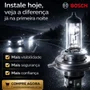 2 Lâmpadas Farol Baixo E Alto H4 Bosch Halogena 12v