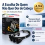 Cabo Para Vela Golf Polo Gol G4 G5 Fox 1.6 Original Bosch Preto
