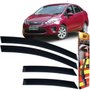 Calha De Chuva Defletor Tg Poli Ford New Fiesta Sedan 2011 a 2017