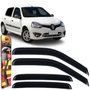 Calha De Chuva Defletor Tg Poli Renault Clio 4 portas 2000 a 2016