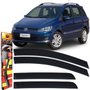 Calha De Chuva Defletor Tg Poli Volkswagen Fox Spacefox Crossfox 4 portas