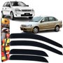 Calha De Chuva Defletor Tg Poli Chevrolet Corsa Hatch Sedan 4 Portas