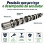 Eixo Comando Válvula Escape Logan Sandero Duster 1.6 16v K4m