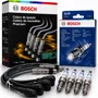 Jogo Cabo E Vela Golf Polo Gol G5 G6 Fox 1.6 Original Bosch Preto
