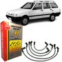 Jogo Cabo Vela Original Ngk Fiat Elba Uno 1.6 8v 1990 A 1994