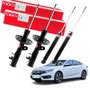Jogo de Amortecedor Dianteiro e Traseiro Kayaba Honda City Fit 1.4 1.5 2014 a 2019