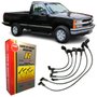 Jogo De Cabo De Vela Ngk Para Chevrolet Omega Silverado C20.