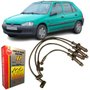 Jogo De Cabo De Vela Ngk Para Peugeot 106 205 306.