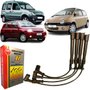 Jogo De Cabo De Vela Ngk Para Renault Clio Kangoo Twingo.