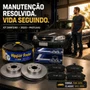 Jogo Disco Solido + Pastilha Freio Corsa Classic 1994 A 2009