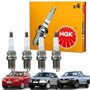 Jogo Vela Ignição Ngk Volkswagen Fox Polo Gol Saveiro Voyage motor EA111