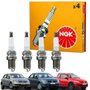 Jogo Vela Ignição Ngk Volkswagen Fox Polo Gol Saveiro Voyage motor EA111