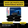Jogo Pastilha Freio Traseiro Cruze 1.8 16v 2011 Bosch